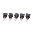 thumbnail image 1 of 5Pcs Vehículo 12V Bombilla T5-V2 Ámbar Luz de Tablero Indicador Interior de Coche, 1 of 1