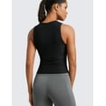 thumbnail image 2 of CRZ YOGA Cloudweight Womens Tank Workout Fitted Tops Basic Yoga Sleeveless Shirts, 2 of 4