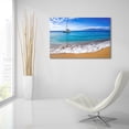 thumbnail image 6 of Epic Art 'Sailing Near Maui' by Jonathan Ross, Acrylic Glass Wall Art, 36"x24", 6 of 8