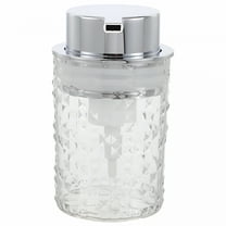 ACDANC Foaming Hand Soap Dispenser Clear Refillable Foaming Hand Soap Bottle for Bathroom and Kitchen Glass Foaming Soap Dispenser with Pump