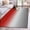 Gray Red, variant on Round Area Rug 3ft, Burnt Orange Gray Ombre Non-slip Area Rugs for Living Room/Bedroom/Bathroom/Kitchen, Modern Gradient Abstract Art Washable Throw Floor Mat Indoor Outdoor Entrance Doormat
