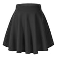 thumbnail image 4 of Fsqjgq Ballet Skirt Gothic Skirts for Women Mini Skirt Falda Lace Maxi Skirt Women's Flared A Line Mini Skirt High Waist High Waisted Black Skirts Beach Dress Versatile Casual Skirts M, 4 of 5
