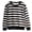 Black, variant on YDFCWXW Boys Girls Striped Crewneck Sweatshirt, Winter Long Sleeve Pullover Warm Top for Toddler Kids (Blue, 6-7 Years)
