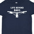 thumbnail image 4 of Inktastic Life Behind Bars Mountain Bike Boys or Girls Toddler T-Shirt, 4 of 5