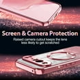 thumbnail image 7 of Casetego For Google Pixel 10 Pro XL Case,Compatible with MagSafe,Clear Magnetic Glitter Gradient Sparkle Luxury Plated Soft TPU Bumper Full Camera Lens Protector,Rose Red, 7 of 7
