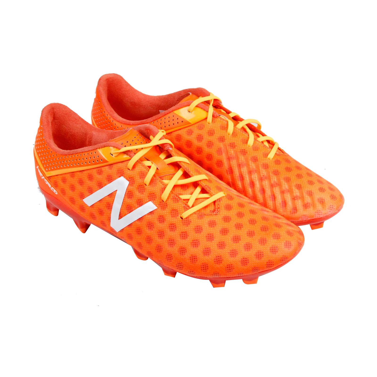 New balance soccer cleats mens Orange Clearance