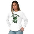 thumbnail image 3 of Light Up the Pot Cauldron Halloween Long Sleeve TShirt Men Women Brisco Brands X, 3 of 6