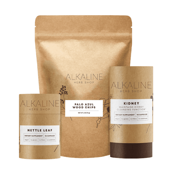 Healthy Kidney Bundle - Kidney Supplement, Nettle Supplement and Palo Azul