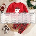 thumbnail image 4 of Linfrsh Toddler Baby Boy Girl Christmas Outfits Print Long Sleeve Tops Jogger Pants Sets Infant Fall Winter Clothes, 4 of 9