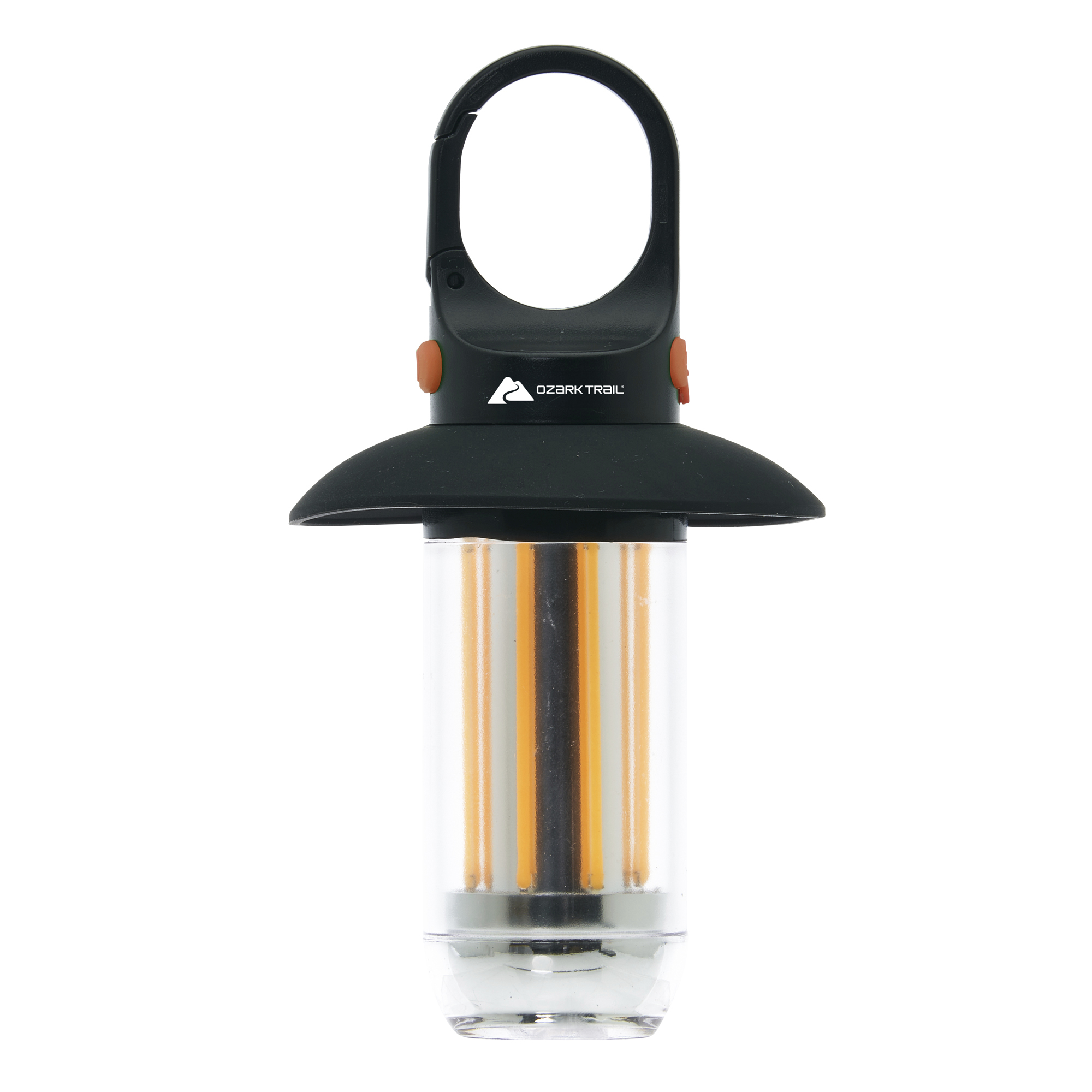 Ozark Trail 250-Lumen Rechargeable Electric Camping Lantern, Mini Filament Lantern and Flashlight
