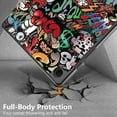 thumbnail image 5 of KOMI Slim case for Galaxy Tab A9+ A9 Plus（2023 Model: SM-X210/X215/X216） Smart flip Leather case 3-fold Stand Function Hard PC Back Cover, 5 of 5