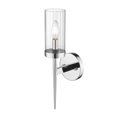 thumbnail image 2 of Bethel International Wall Sconce Chrome Iron & Glass, 2 of 5