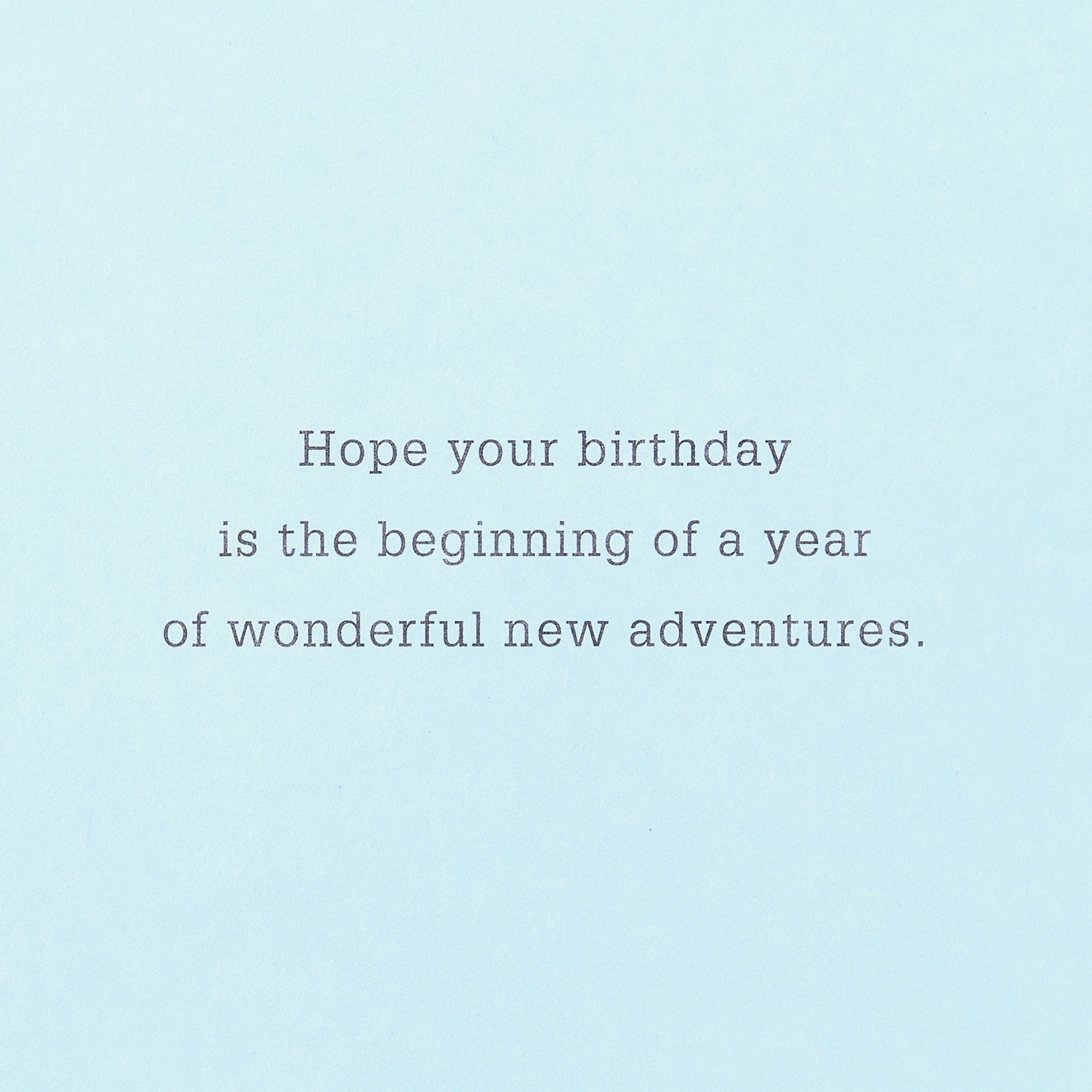 American Greetings Birthday Card for Him (Mountain Adventure)