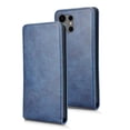 thumbnail image 3 of Folio Phone Case for Samsung Galaxy S24 Ultra Magnetic Kickstand Cover with Camera Protection Blue, 3 of 7
