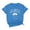 Sky Blue, variant on Womens Graphic Fashion Tee Short Sleeve Crewneck Tops Summer Los Angeles Print T Shirts Casual Soft Breathable Daily Clothing