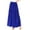 Royal Blue, variant on Women's Plus Size Tiered Ruffle Raw Hem Maxi Skirt