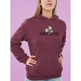 thumbnail image 2 of Amazing Daisies Bouquet Hoodie Women -Image by Shutterstock, Female Medium, 2 of 4