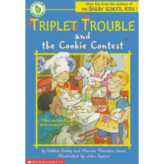 Pre-Owned Triplet Trouble and the Cookie Contest (Paperback) 059090728X 9780590907286