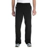 Russell Athletic Mens Team Prestige Woven Pant, Black/White, 3XL, Style, S82JZM
