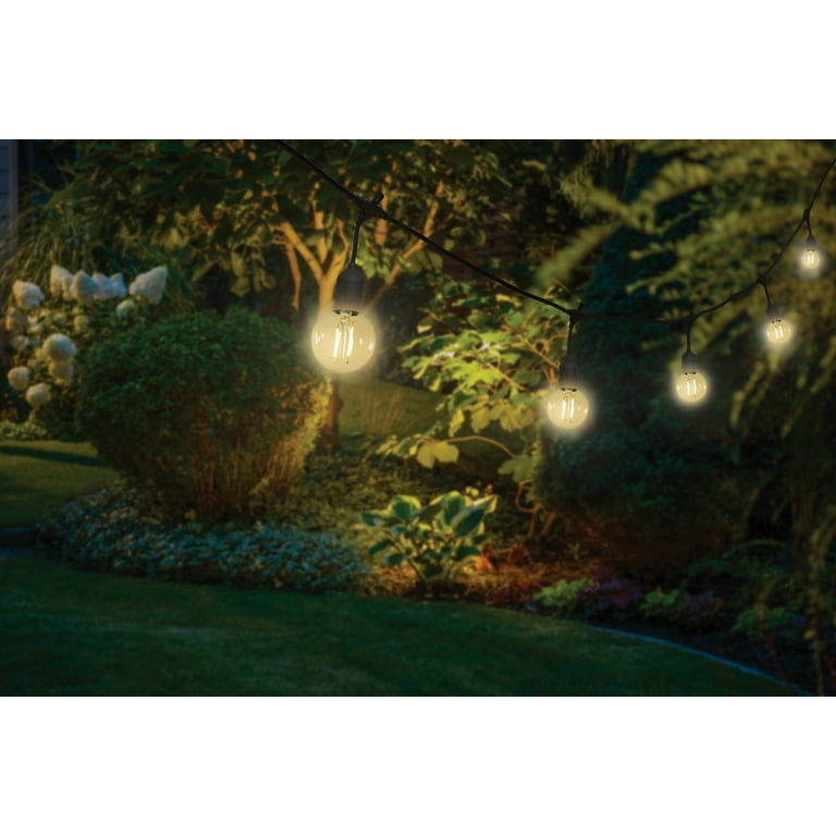 Better Homes & Gardens 24 Ft LED Globe String Lights, Warm White photo 7