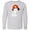 AC-Heather Grey, variant on Inktastic Fireman Dog, Dalmatian, Dog With Fireman Helmet Long Sleeve Youth T-Shirt