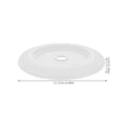 thumbnail image 2 of OUNONA Pro Covers Thermostat Cover 12.70X12.70X1.00CM White, 2 of 8
