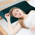 thumbnail image 5 of Satin Silk Pillowcase for Hair & Skin - 60x40cm (23.62x15.74in) Zipper Closure Neck Guard Pillow Cover - Soft, Breathable, Cooling - Available in 9 Colors, 5 of 8