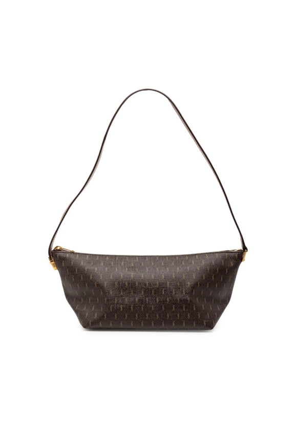 Pre-Owned Saint Laurent Le Monogram Shoulder Bag Brown Leather Women's SAINT LAURENT (Good)