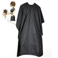 thumbnail image 4 of Lssam Professional Hair Cutting Cape with Adjustable Snap Closure, Waterproof Salon Barber Cape for Hair Stylists and Clients, 44 x 28 Inches, Black, 4 of 4