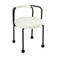 thumbnail image 3 of Pansy Cream Outdoor Dining Chair, 3 of 4
