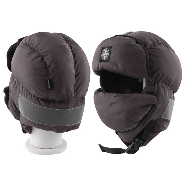 Gorro acolchado con protección para los oídos, máscara de esquí transpirable para clima frío al aire libre (púrpura)