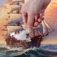 thumbnail image 4 of Old Sailing Ship Jigsaw Puzzles 1000 PiecesPuzzles for Adults Family Game Intellective Toys Wall Art Work for Educational Gift Home Decor, 4 of 7