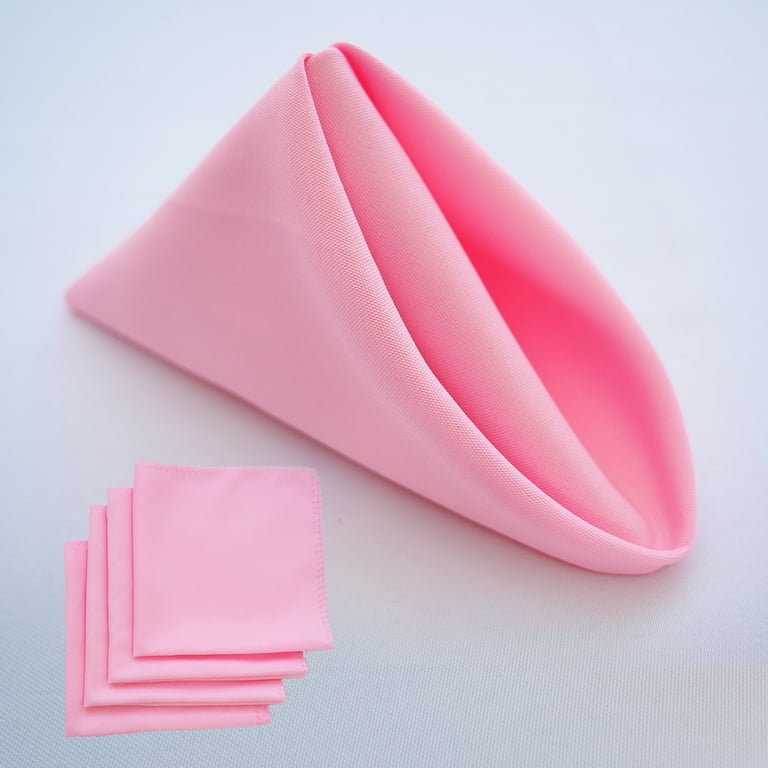 Jyflzq Pink Tablecloth 60''x 120'' Rectangle Table Cloth for 6 Foot Tables Stain Resistant Table Cover, Size: 60 x 120