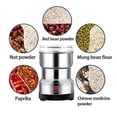 thumbnail image 3 of Máquina trituradora casera multifuncional Cereales Nueces Frijoles Especias Granos Molinillo eléctrico Molinillo de café Cocina (Reglamentos europeos) ER, 3 of 5