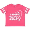 thumbnail image 3 of Inktastic I Hooked Pawpaw's Heart with Fishing Rod Boys or Girls Toddler T-Shirt, 3 of 5