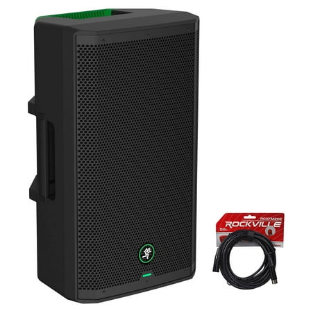 Mackie Thrash212 GO 12" Rechargeable DJ PA Speaker w/Bluetooth   XLR Cable