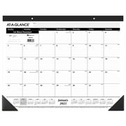 AT-A-GLANCE 2025 Monthly Desk Pad Calendar Large 21 34 x 17 - Desk Pad Calendars