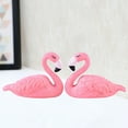 thumbnail image 5 of 5pcs Resin Mini Flamingo Creative Resin Mini Flamingo Cake Decoration for Party (Pink), 5 of 5