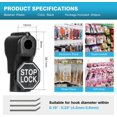 thumbnail image 2 of IRONWALLS 200pcs Peg Hook Locks (Black), 2 of 6