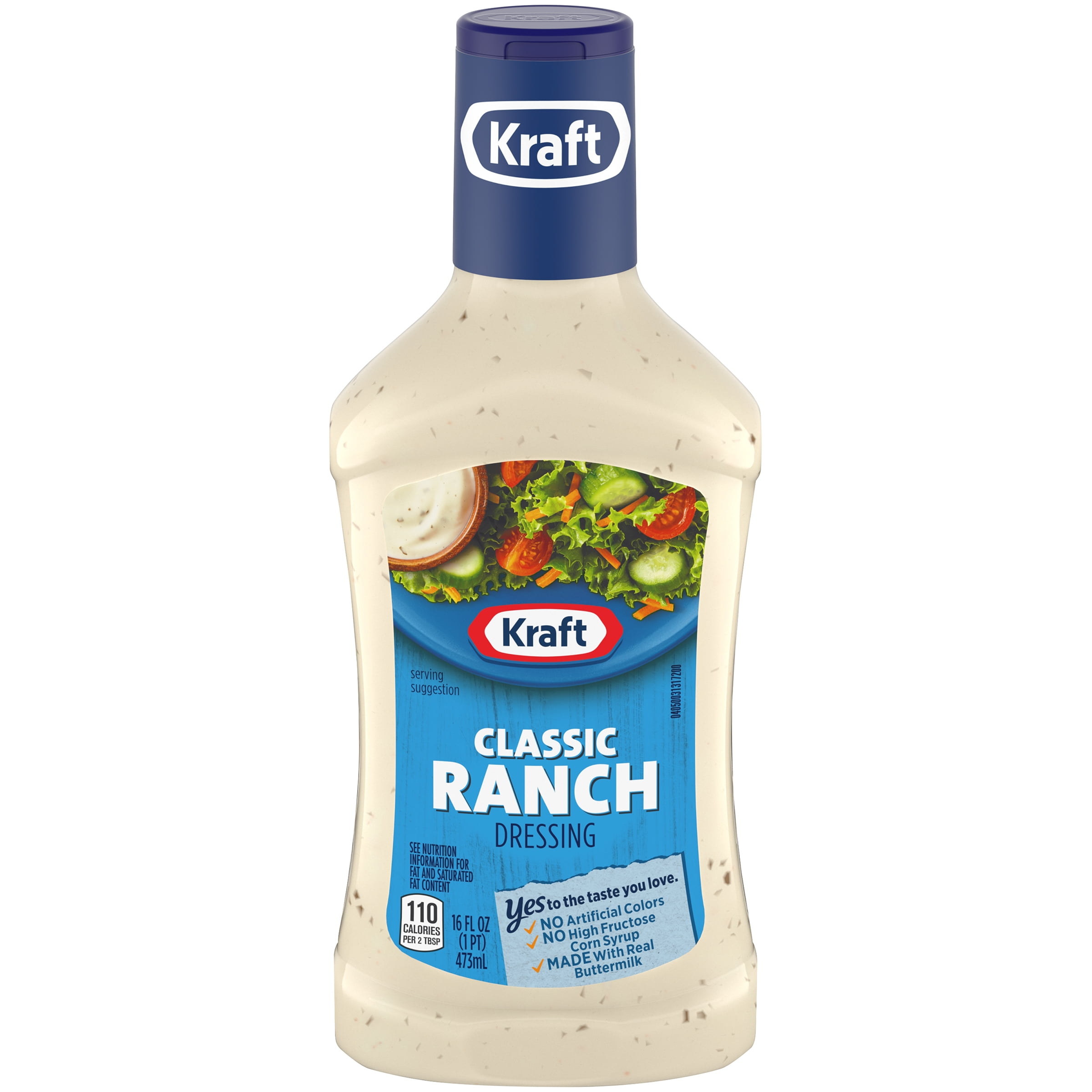 (3 Pack) Kraft Classic Ranch Dressing 16 FL Oz Bottle