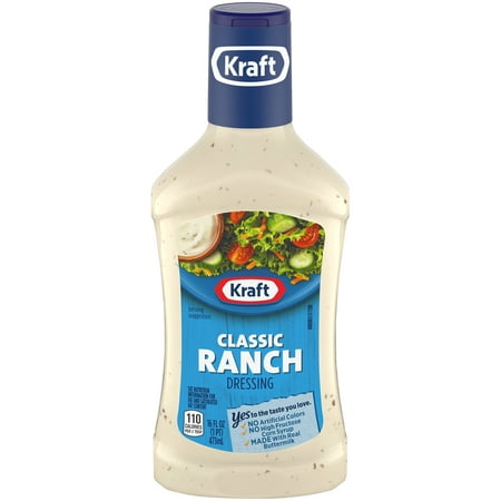 (3 Pack) Kraft Classic Ranch Dressing 16 FL Oz