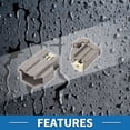 thumbnail image 3 of Unique Bargains 4 Pin Tail Lamp Fog Light Connector Plug Male Female Wire Terminal Connector for Ford Fusion Fiesta 1set, 3 of 6