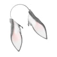 thumbnail image 4 of Diadema de pelo con orejas caídas de dibujos animados para cosplay de carnaval y baile para niñas gris y, 4 of 8
