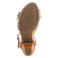thumbnail image 6 of L'Artiste ASTARR Hand-Painted Leather Platform Heel Sandal, 6 of 7