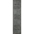thumbnail image 2 of Subtlety Medallion All-Over Floral Border Non-Slip Machine-Washable Green/Brown 2 ft. x 8 ft. Runner Rug, 2 of 8