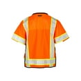 thumbnail image 2 of Kishigo Professional Surveyors Vest S5010-5011 Orange XL, 2 of 4