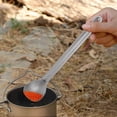 thumbnail image 4 of 1Pcs 21.5Cm X 3.9Cm Outdoor Tableware Long-Handled Titanium Spoon, 4 of 5