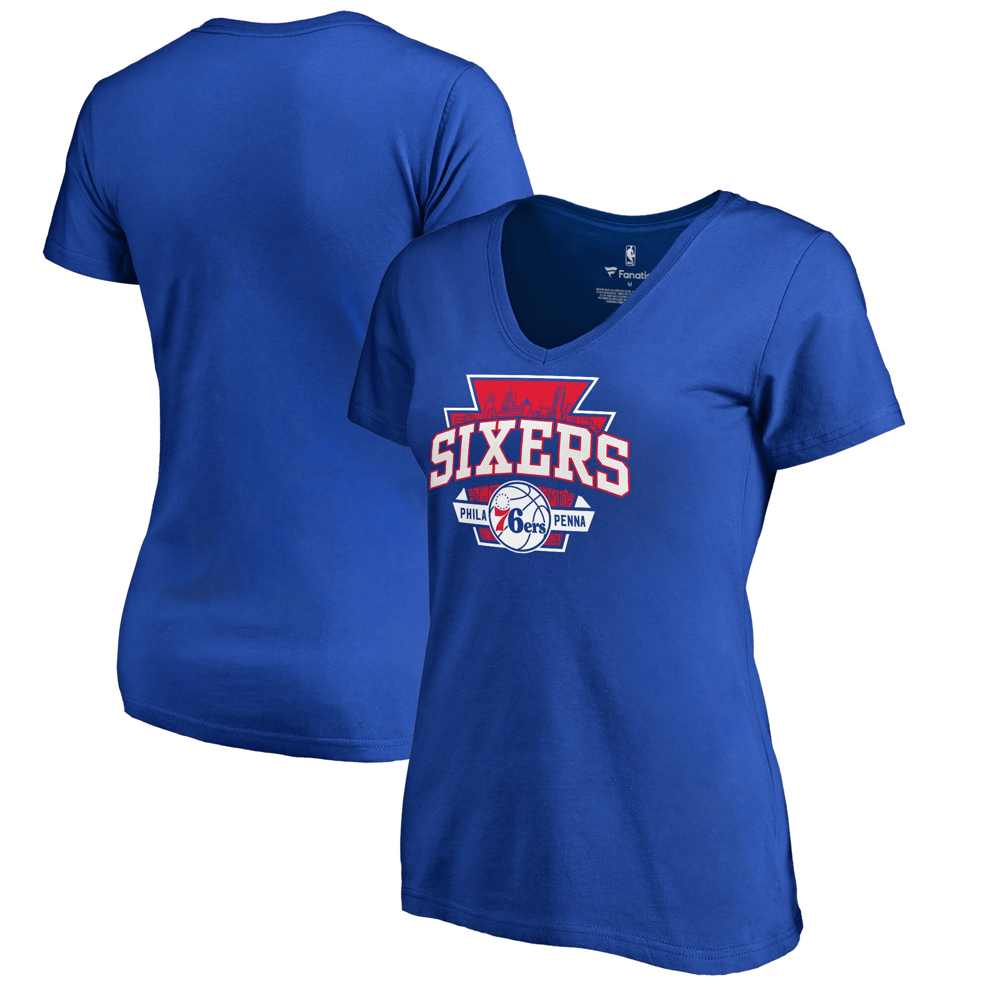 sixers shirt womens