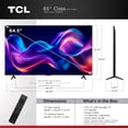 thumbnail image 2 of TCL 65" QM51L Series QD-Mini LED 4K QLED UHD HDR Smart Google TV (NEW 2026) - New Halo Control System, Local Dimming Pro, High Brightness Pro, TCL AIPQ Processor, Game Accelerator 144 - 65QM51L, 2 of 23