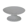 thumbnail image 1 of Candelabro decorativo para decoración del hogar, bandeja para velas para sala de estar, eventos especiales Gris, 1 of 9